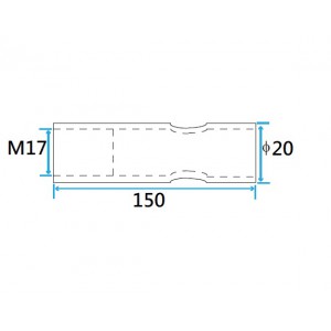∅20 Clampable Extension Tube