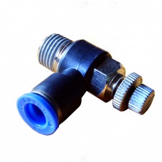 PT1/8 Air Flow Speed Controller Connector for 4mm tube