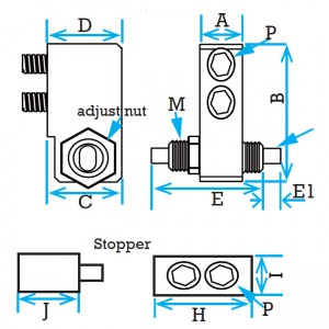 End Stroke Adjuster for Table Cylinder #8S