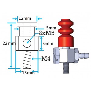 H89-MC Adapters for mini cylinders 