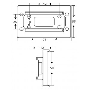 5050 Profile 90 degree End Joint Connector