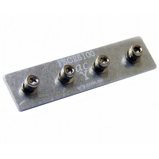 100x25 Flat Straight Frame Connector