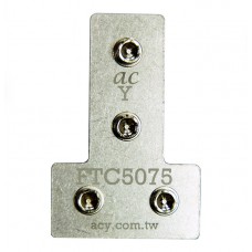 75x50 Flat T Connector