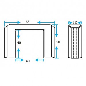 4040 Profile Square Joint Connector